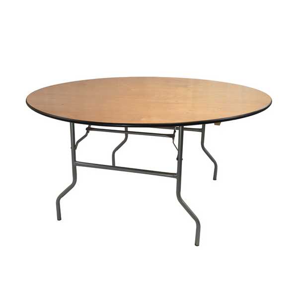round portable table